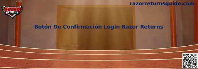 Botón de confirmación login