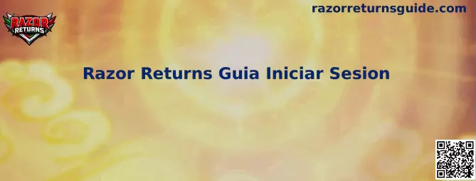 Razor Returns Guía Iniciar Sesión