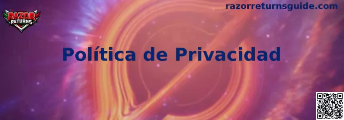 Política de privacidad de Razor Returns