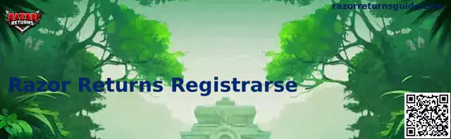 Formulario de Registro Razor Returns